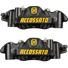 PinzeFreno Radiale Accossato Forgiata Monoblocco Interasse 108 mm Con Pistoni in Alluminio colore anodizzato