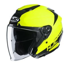 CASCO HJC JET i30 BARAS GIALLO FLUO