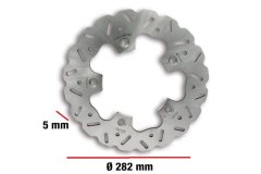 DISCO FRENO WHOOP DISC ø ESTERNO 282 - SPESSORE 5 MM