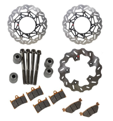 Kit maggiorazione freni 320mm TMAX 530-560 anteriore e posteriore Braking