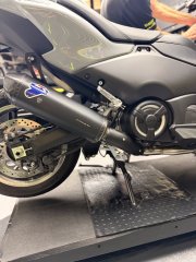 SCARICO COMPLETO TERMIGNONI  RACING TITIANIO TMAX 560 2025 2026