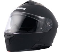 Casco Blauer NOAH Monochrome Flip-up Nero Opaco