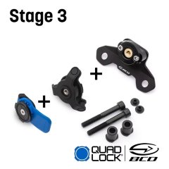 SUPPORTO TELEFONO REVERSIBILE BCD TMAX 560 (2022-2025+) - QUADLOCK® - FASE 3